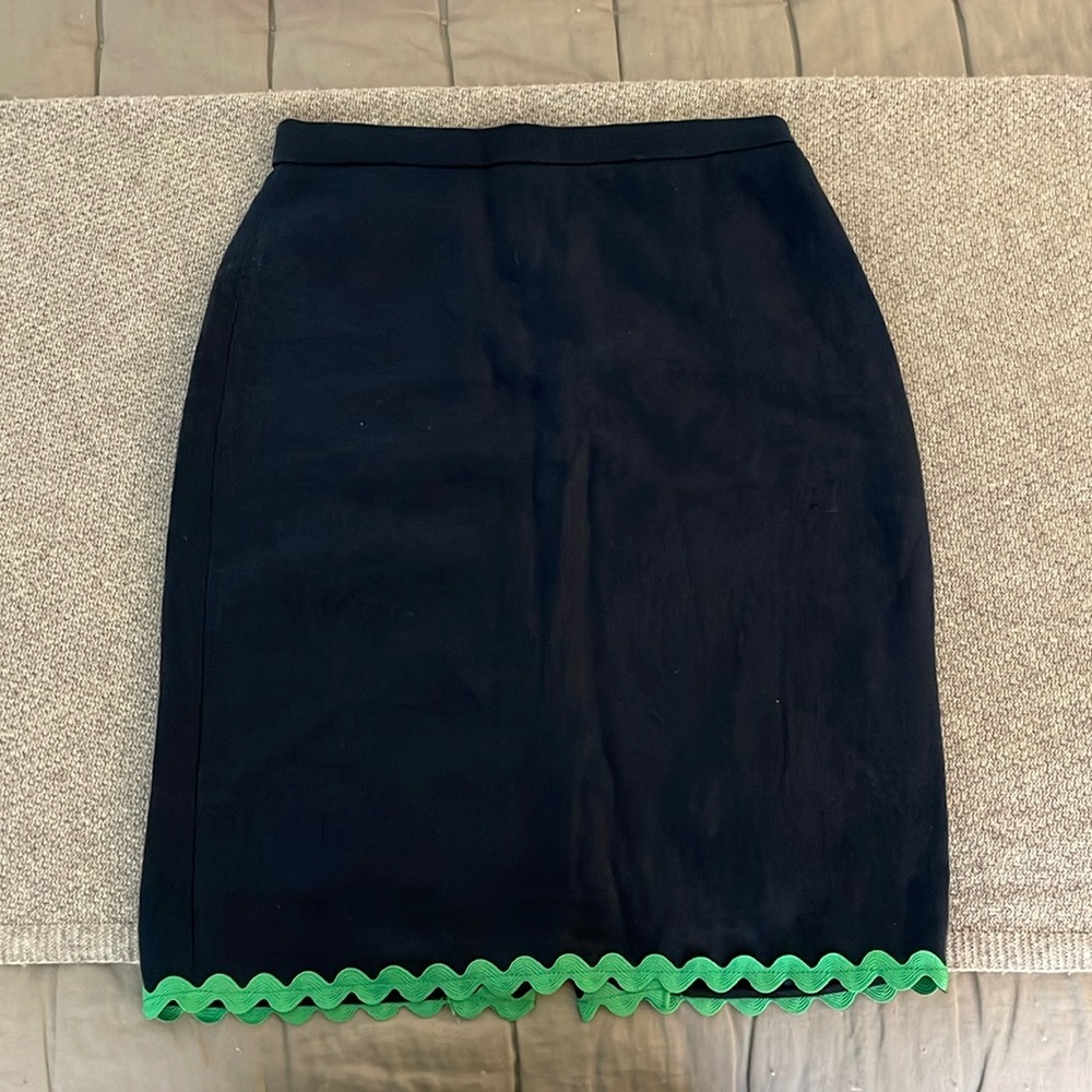 JCrew Linen Pencil Skirt, 00
